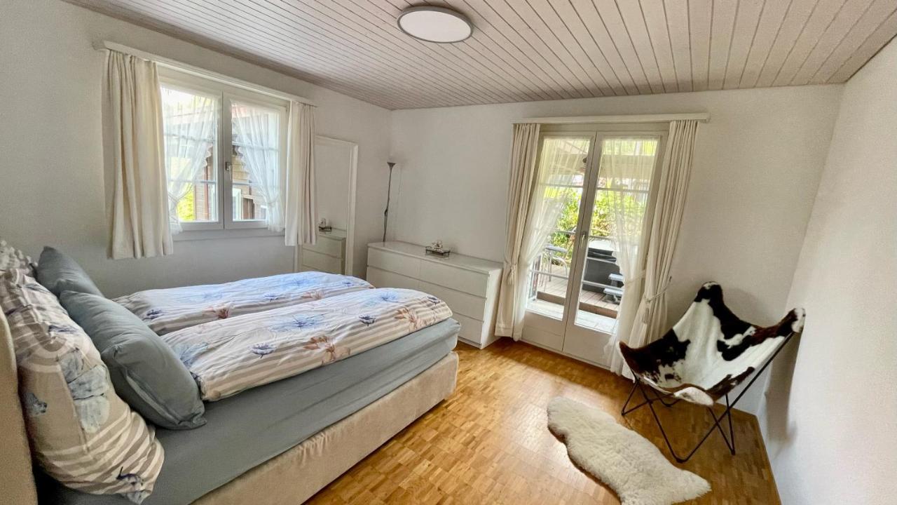 The Swiss Paradise 2 Apartment With Garden, Whirlpool, And Mountain Panorama Wirzweli Ngoại thất bức ảnh