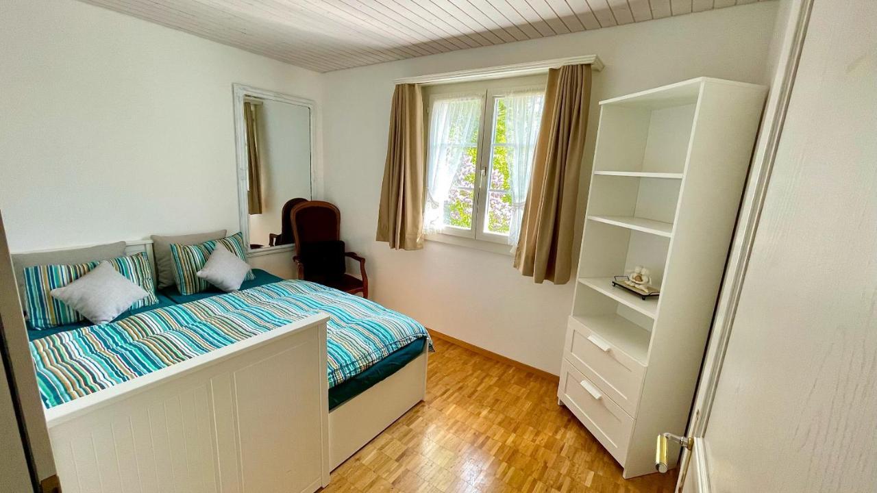 The Swiss Paradise 2 Apartment With Garden, Whirlpool, And Mountain Panorama Wirzweli Ngoại thất bức ảnh