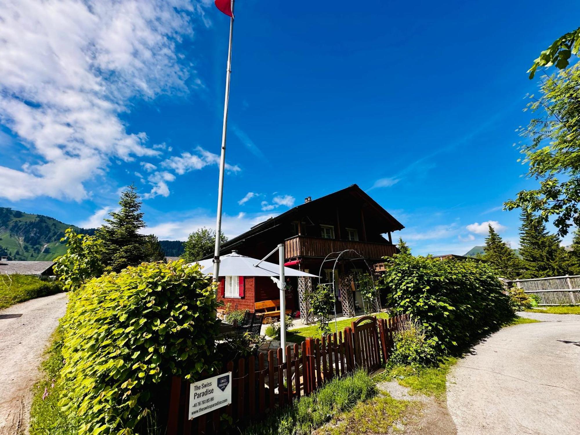 The Swiss Paradise 2 Apartment With Garden, Whirlpool, And Mountain Panorama Wirzweli Ngoại thất bức ảnh